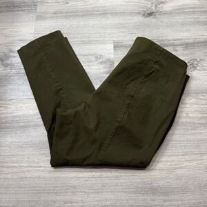 Old Navy Extra High Rise Polished Pixie Skinny Pants Olive Green Size 18